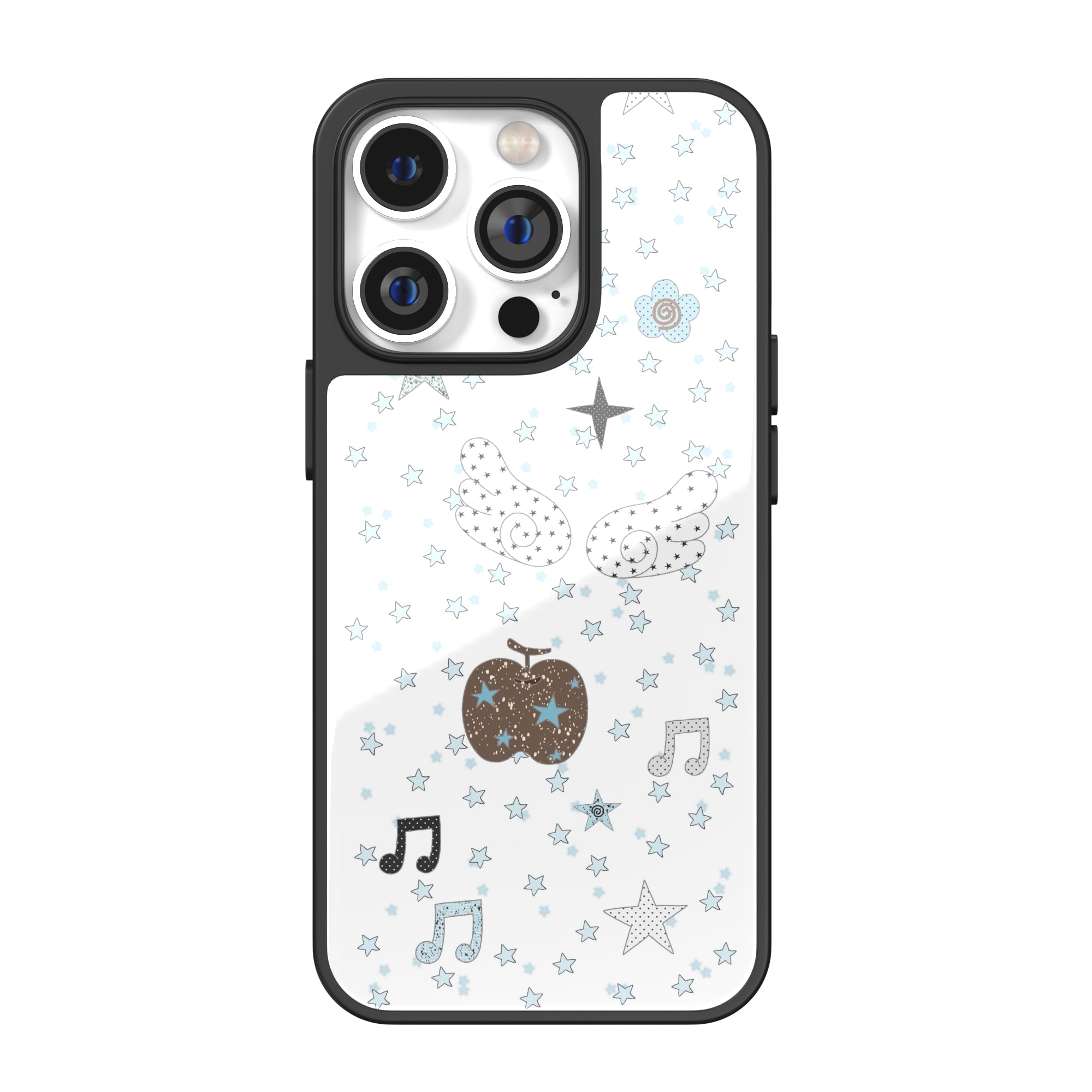Celestial Letter Star Illustration iPhone Case