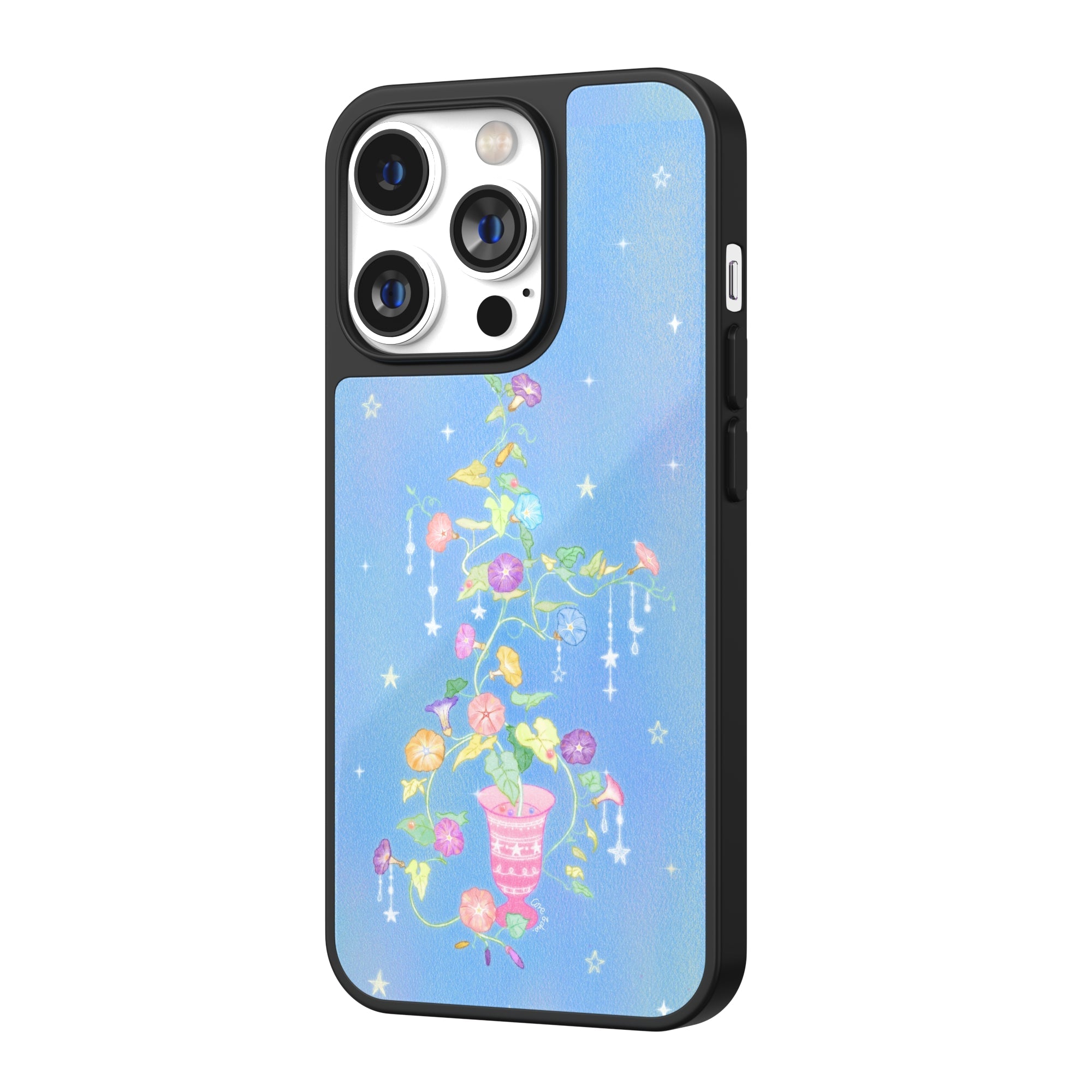 Morning Glory Dreams Illustration iPhone Case
