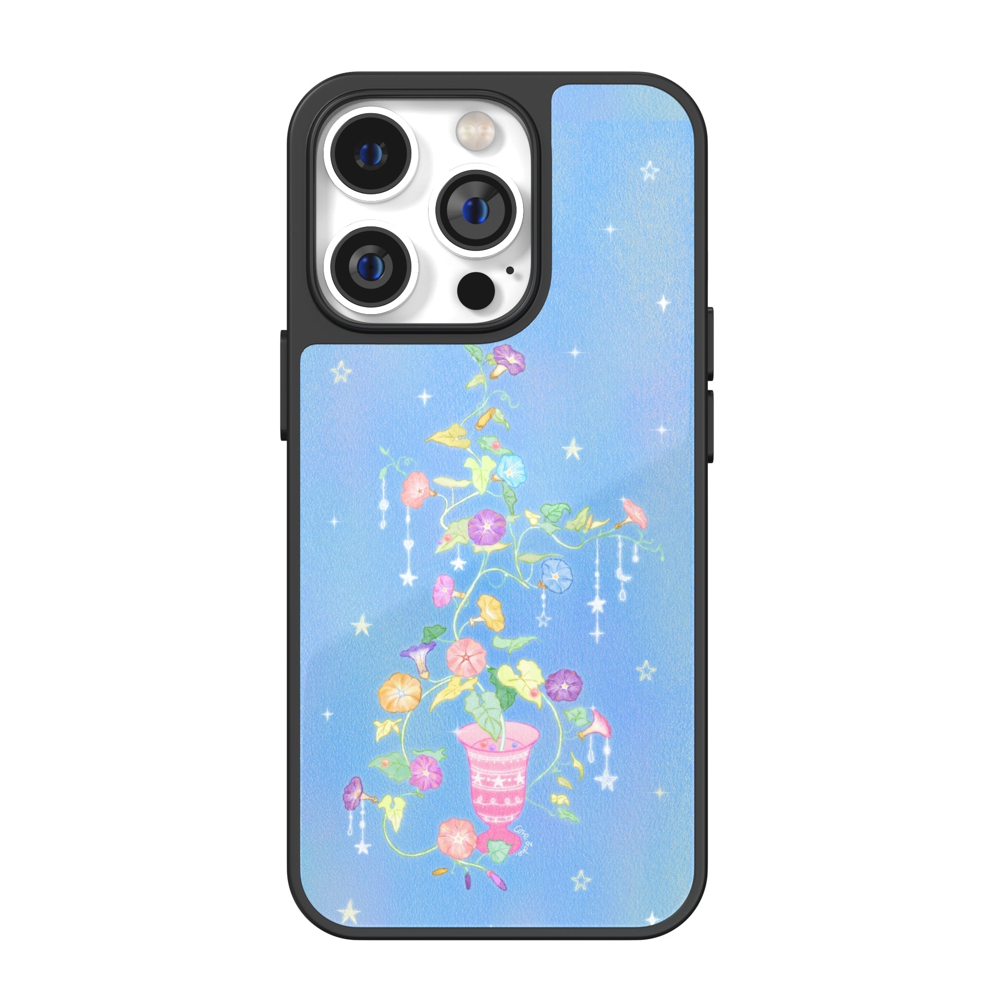 Morning Glory Dreams Illustration iPhone Case