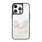 Puppy Birthday Party Illustration iPhone Case