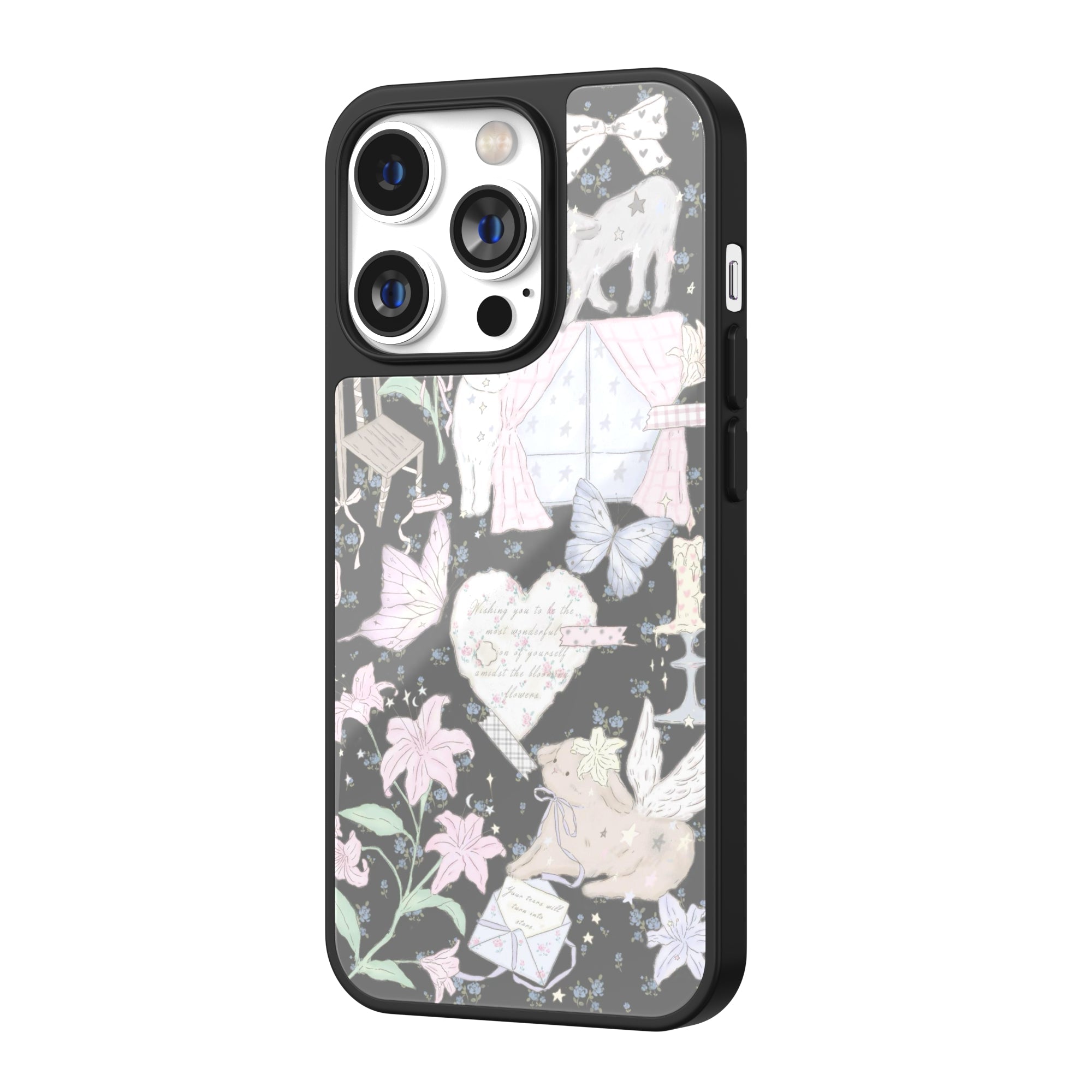 Springlight Window Illustration iPhone Case