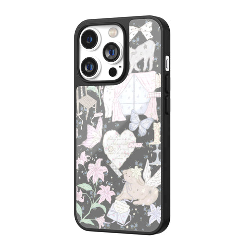 Springlight Window Illustration iPhone Case