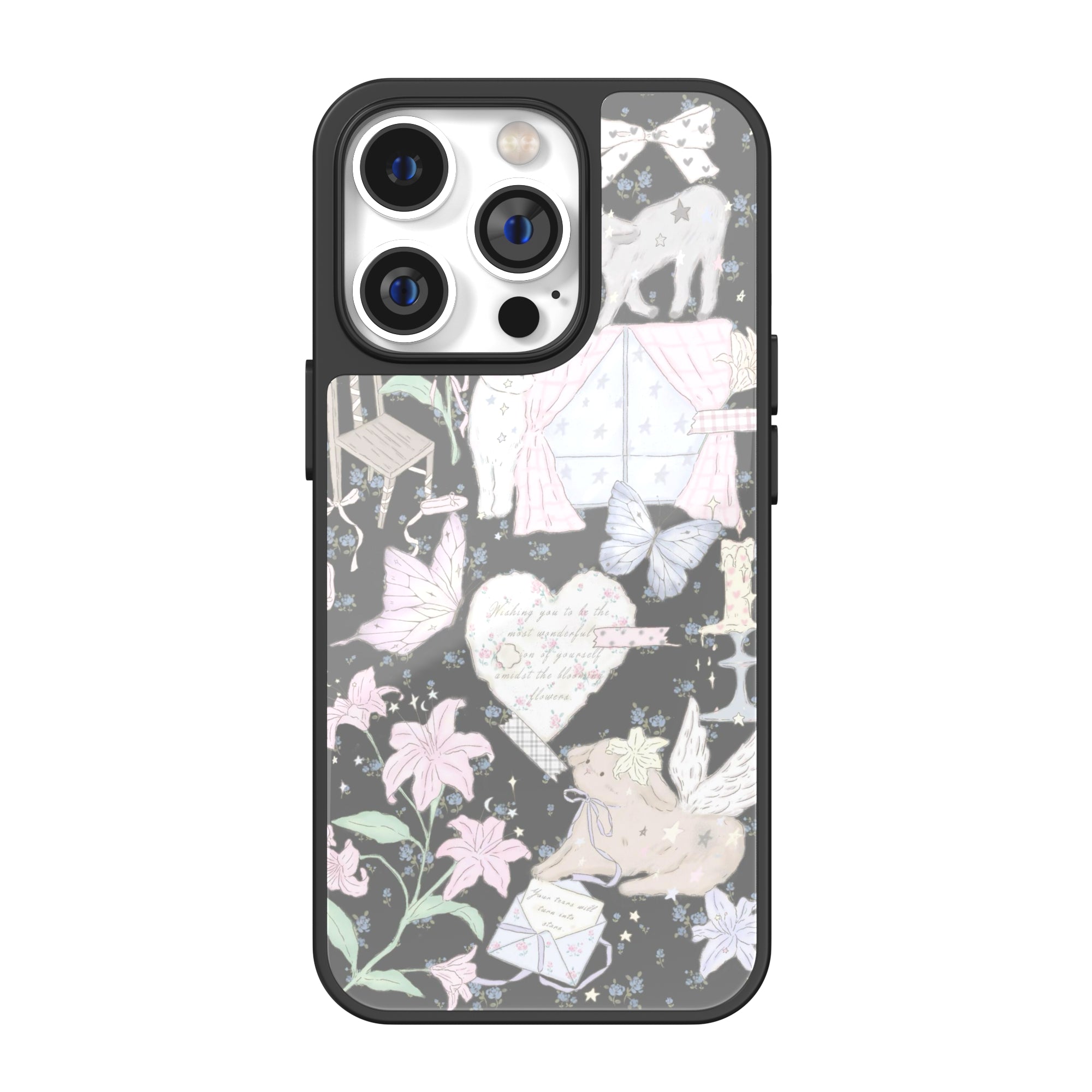 Springlight Window Illustration iPhone Case
