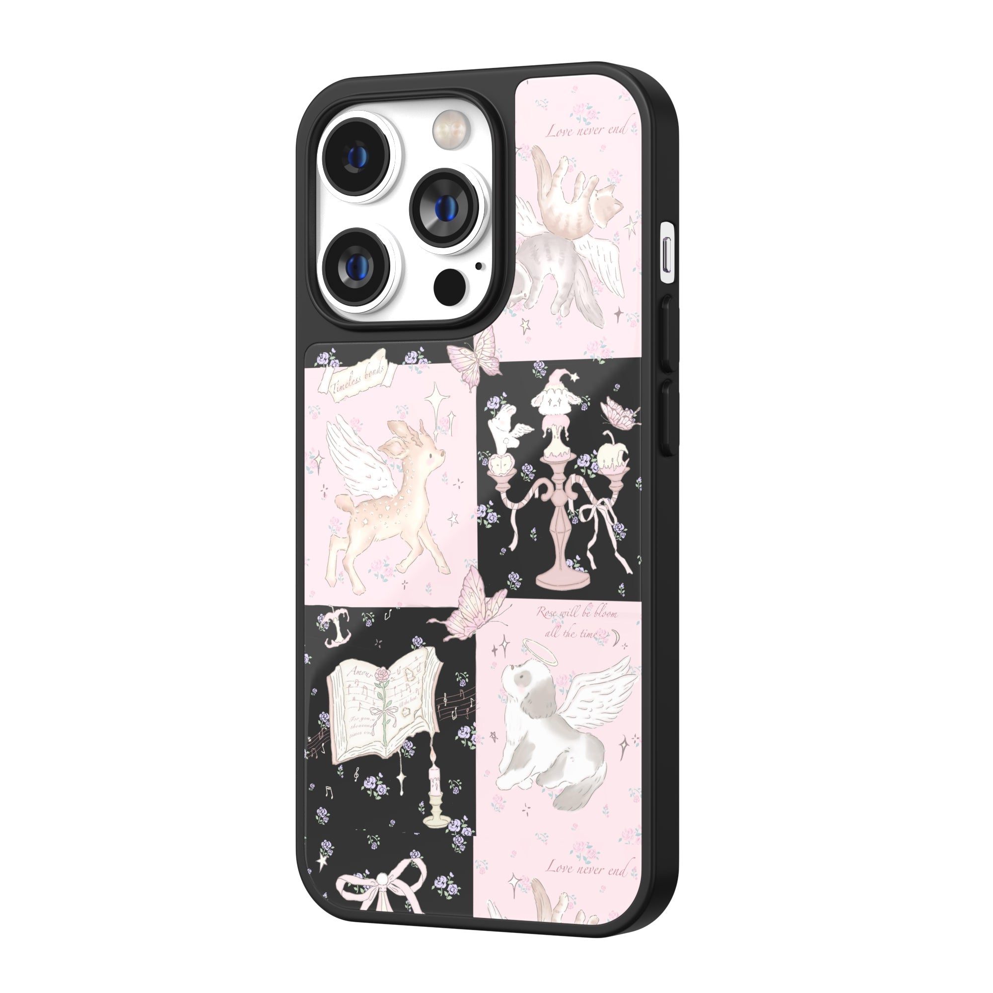 Ethereal Nocturne Illustration iPhone Case