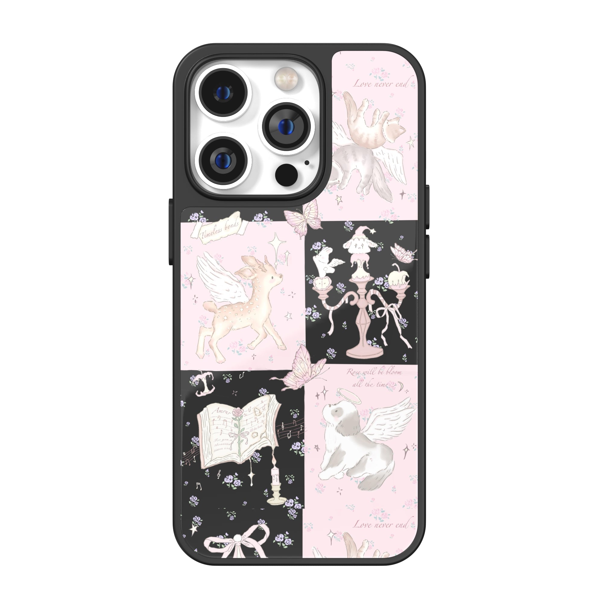 Ethereal Nocturne Illustration iPhone Case