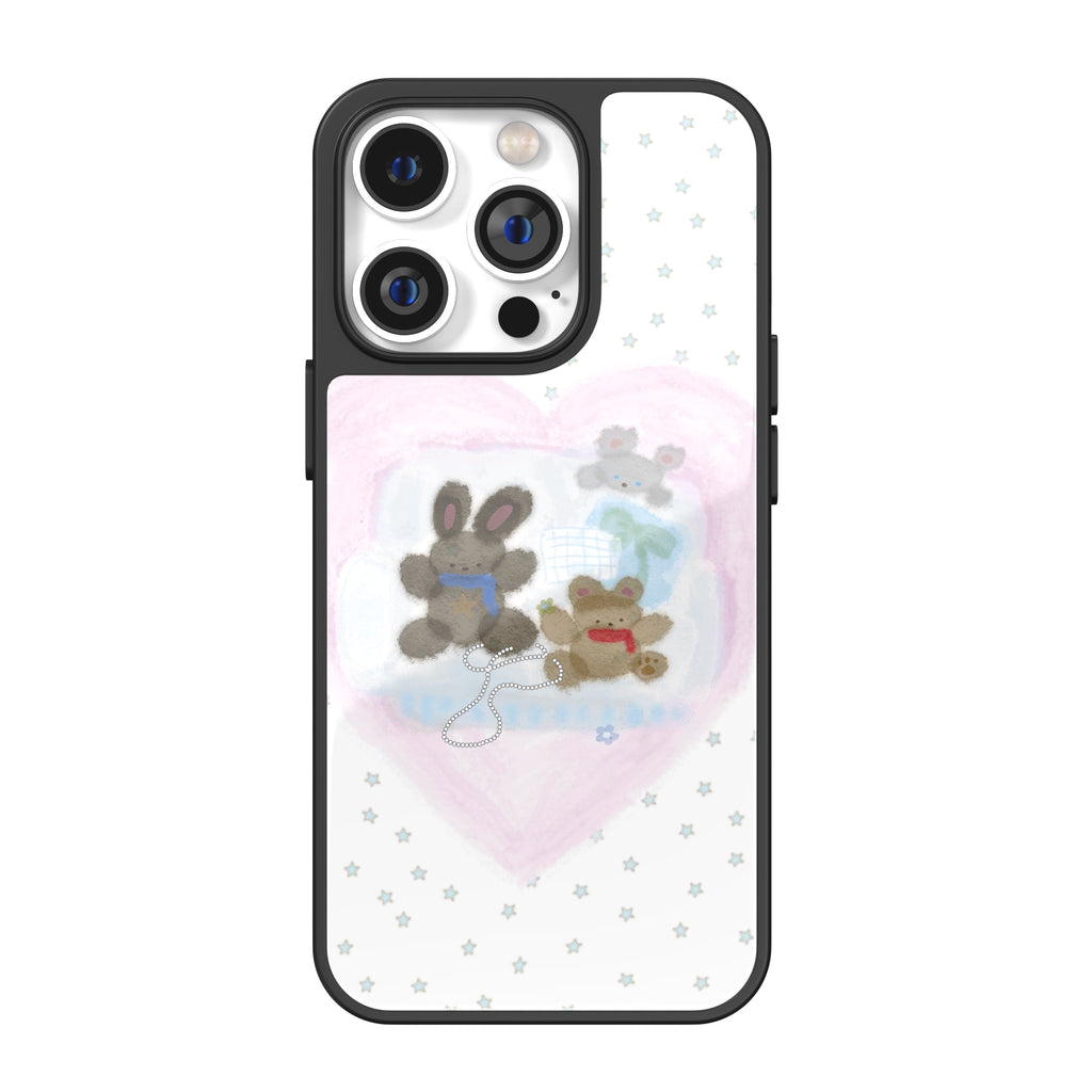 Bedtime Bears & Stars iPhone Case