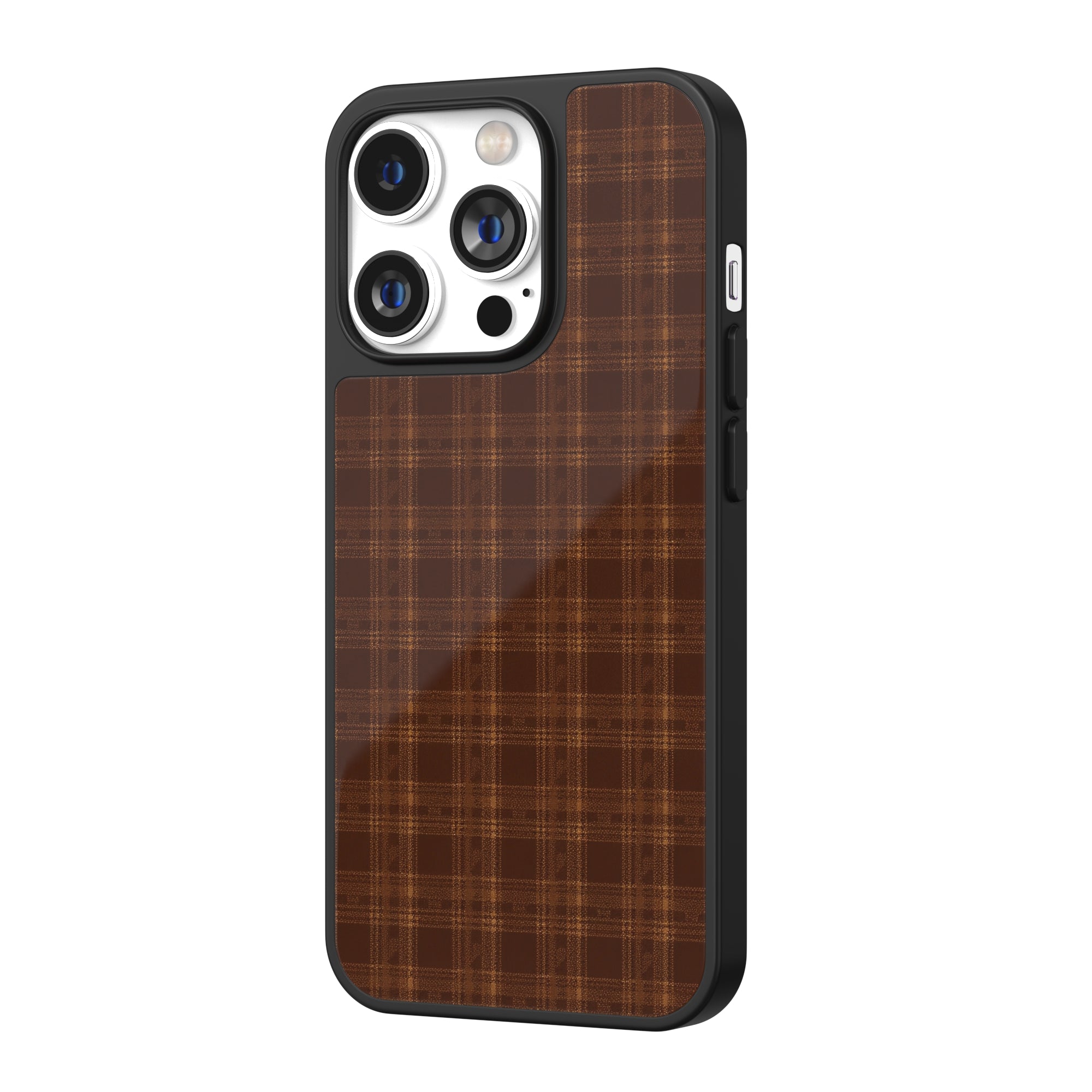 Cinnamon Loaf Plaid iPhone Case