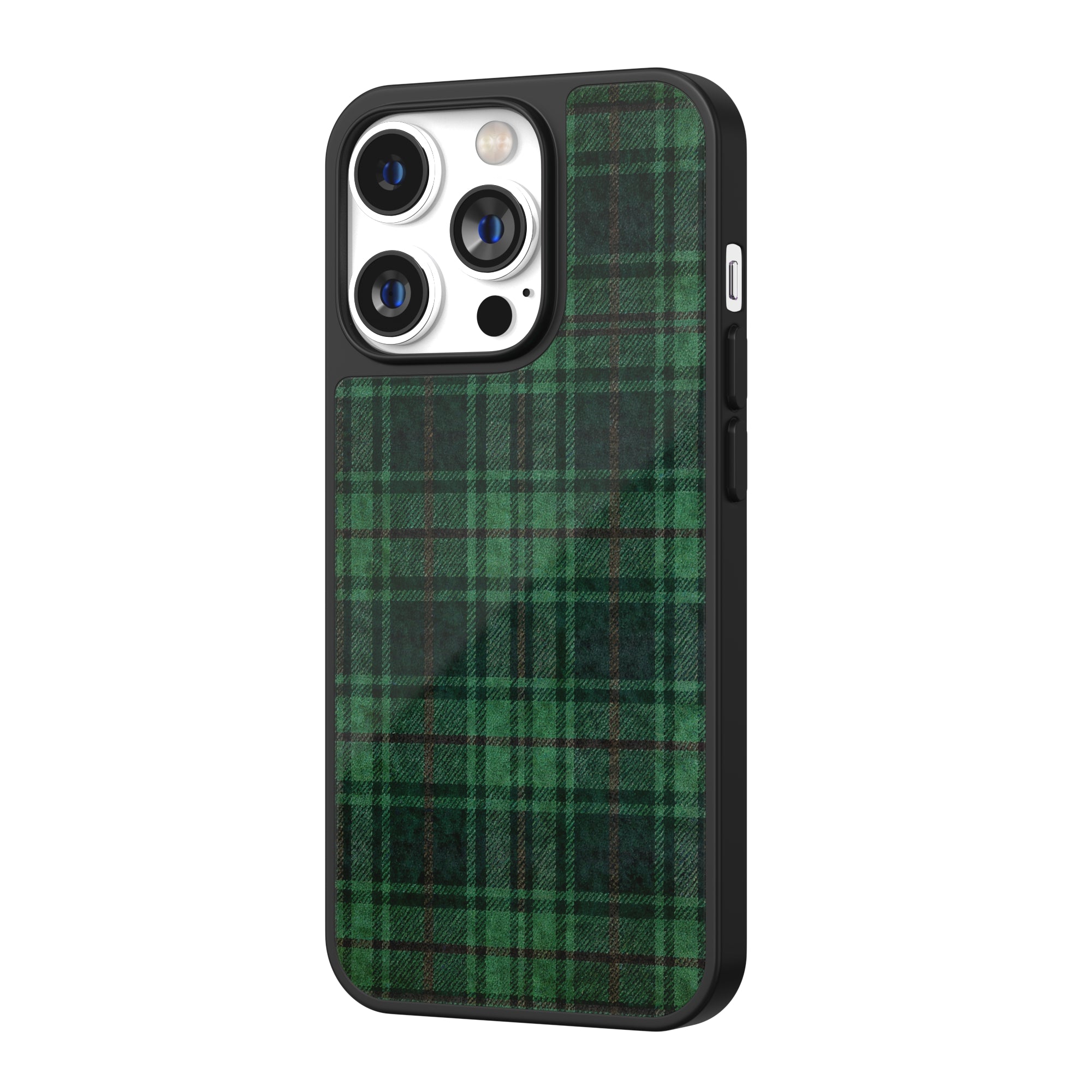 Evergreen Espresso Plaid iPhone Case