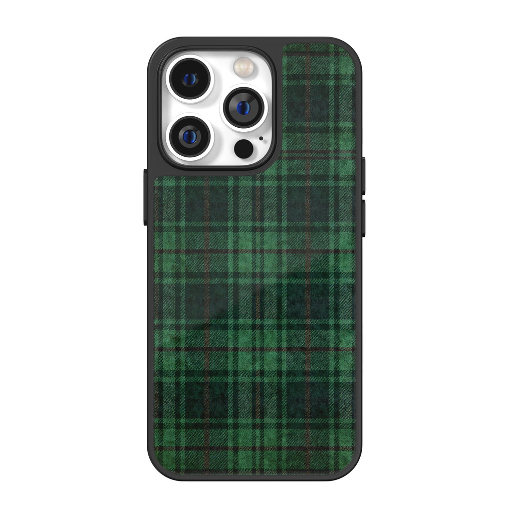 Evergreen Espresso Plaid iPhone Case