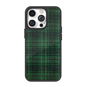 Evergreen Espresso Plaid iPhone Case