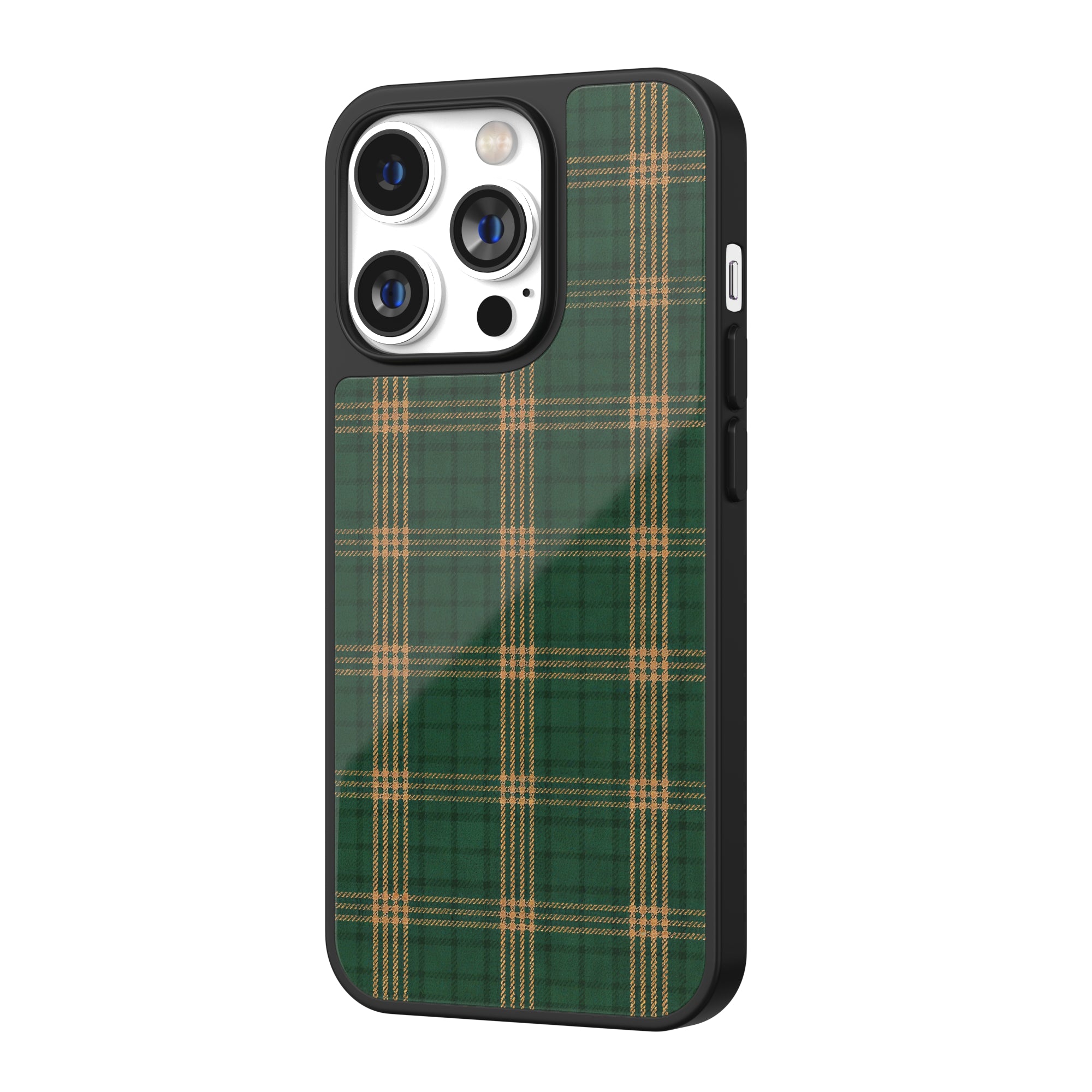 Caramel Grove Plaid iPhone Case
