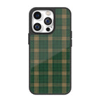 Caramel Grove Plaid iPhone Case