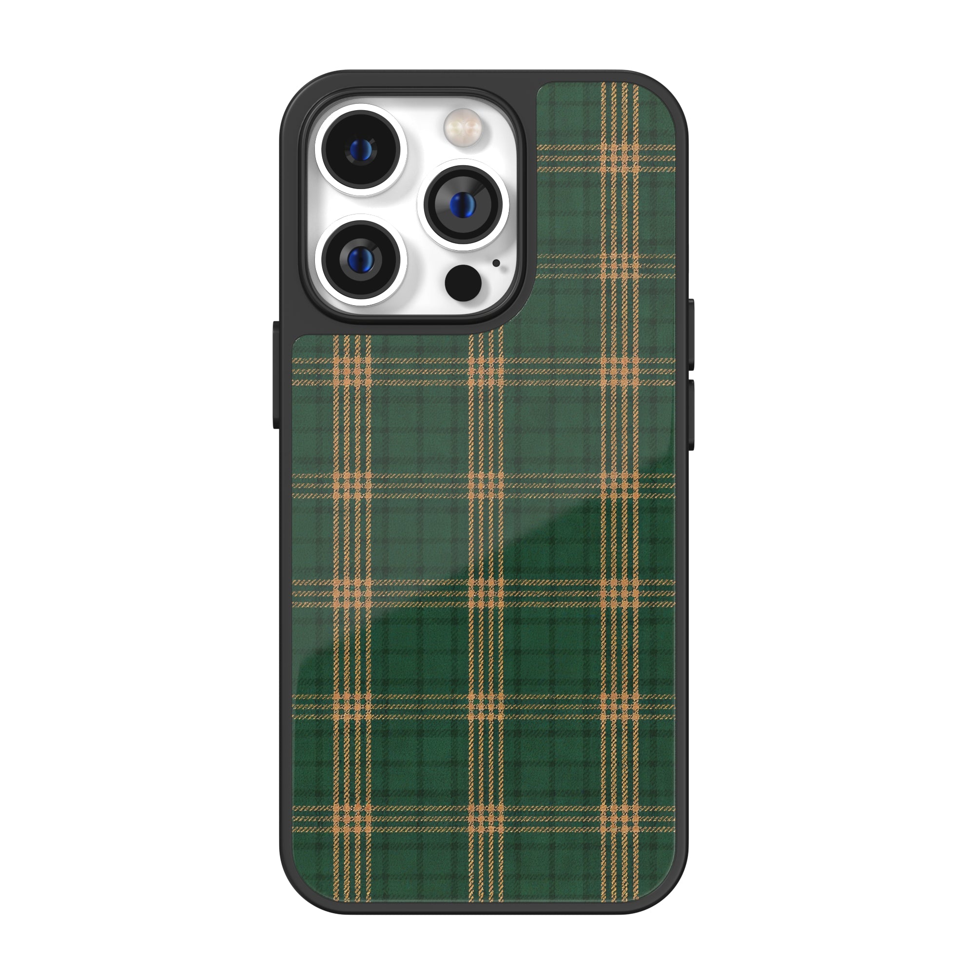 Caramel Grove Plaid iPhone Case