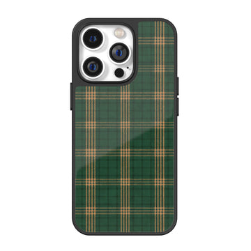 Caramel Grove Plaid iPhone Case