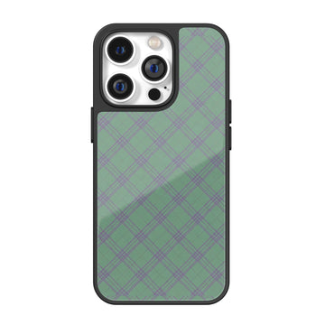Sageberry Argyle iPhone Case