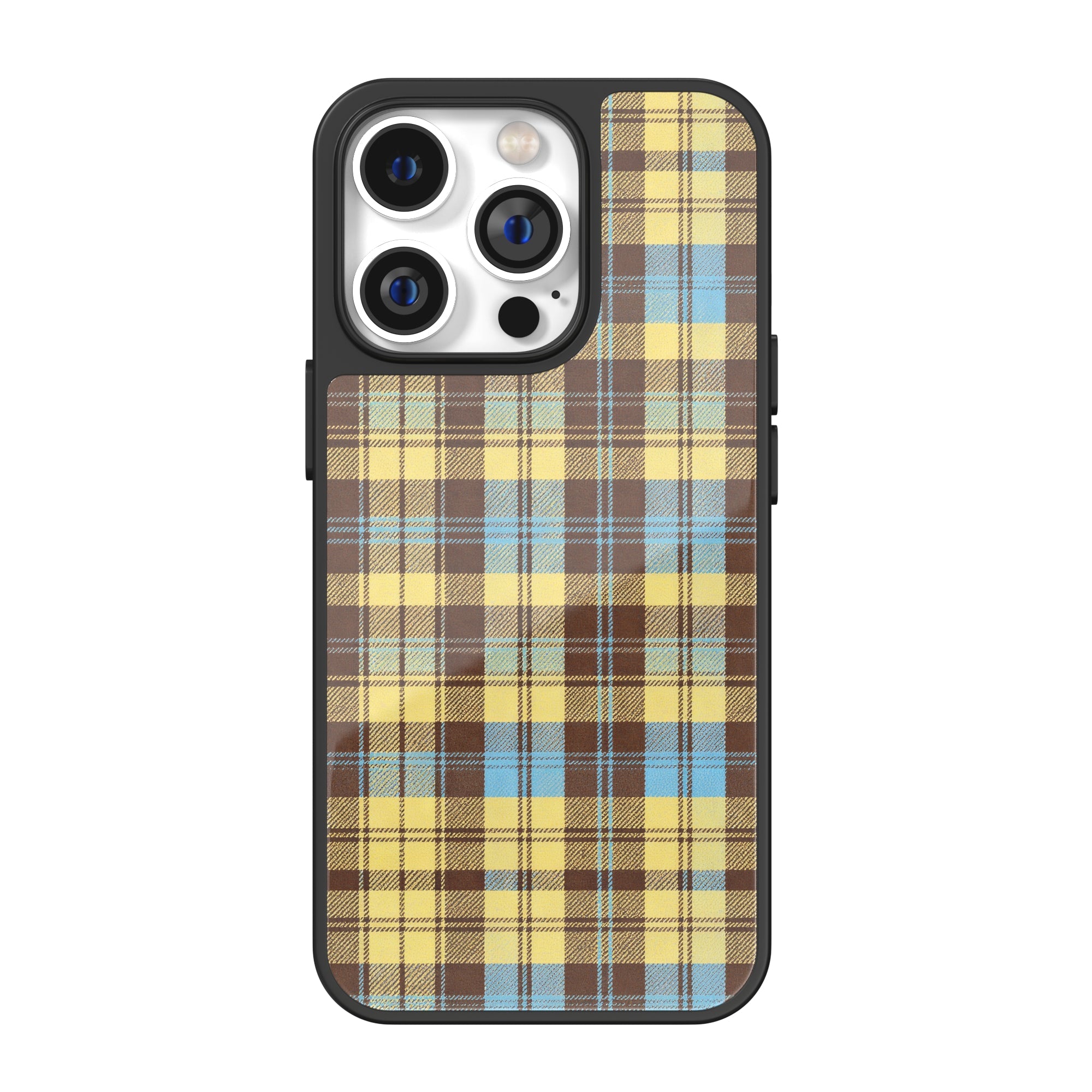 Butter Sky Check iPhone Case