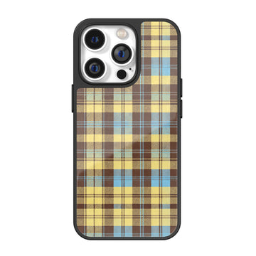 Butter Sky Check iPhone Case