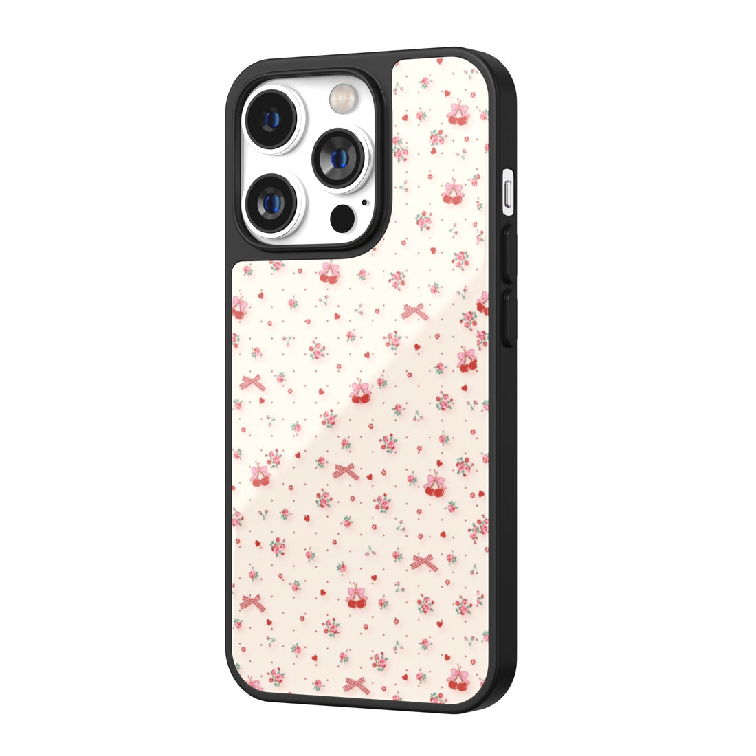 Blush Ribbon Garden iPhone Case