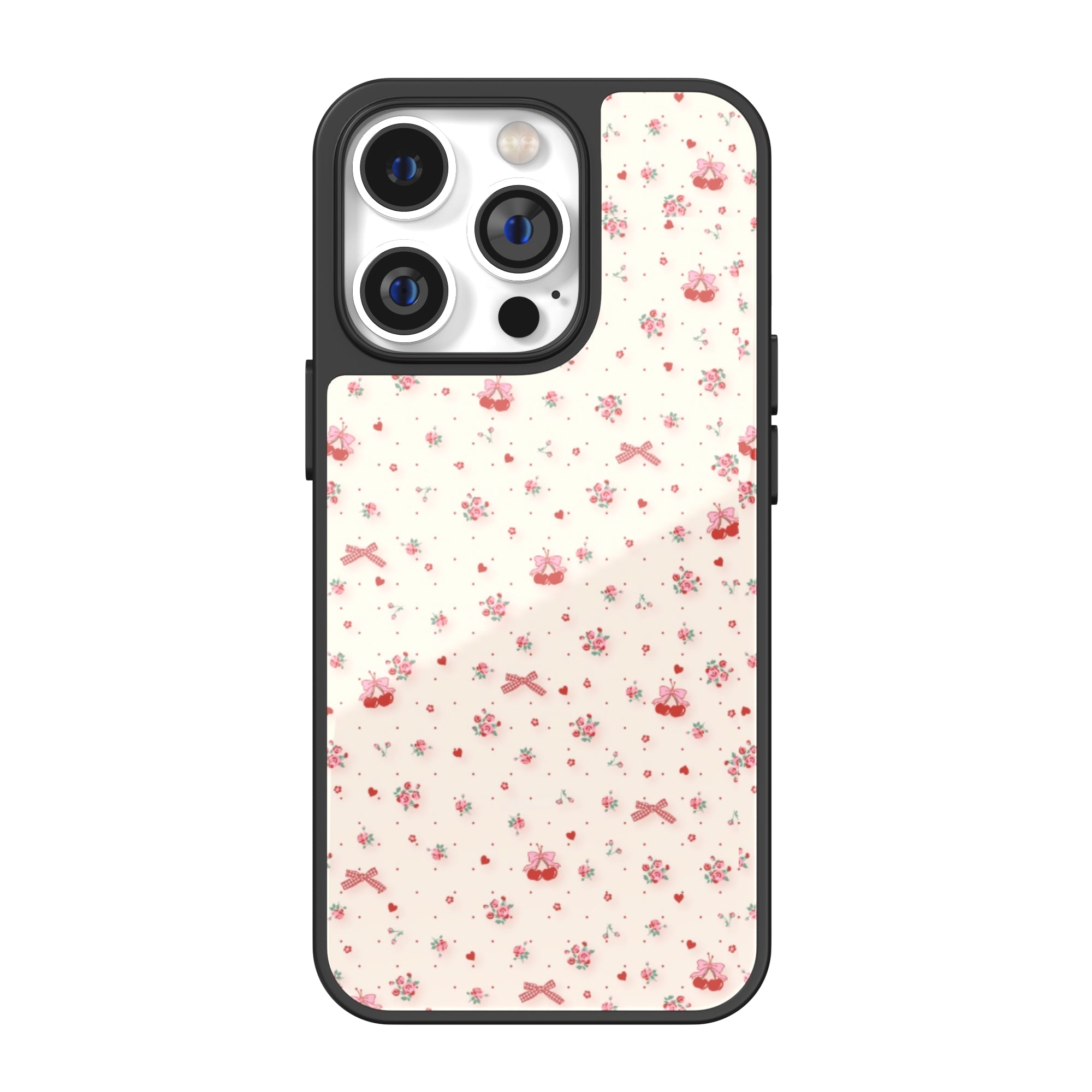 Blush Ribbon Garden iPhone Case