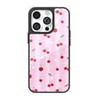 Pink Cherry Cake iPhone Case