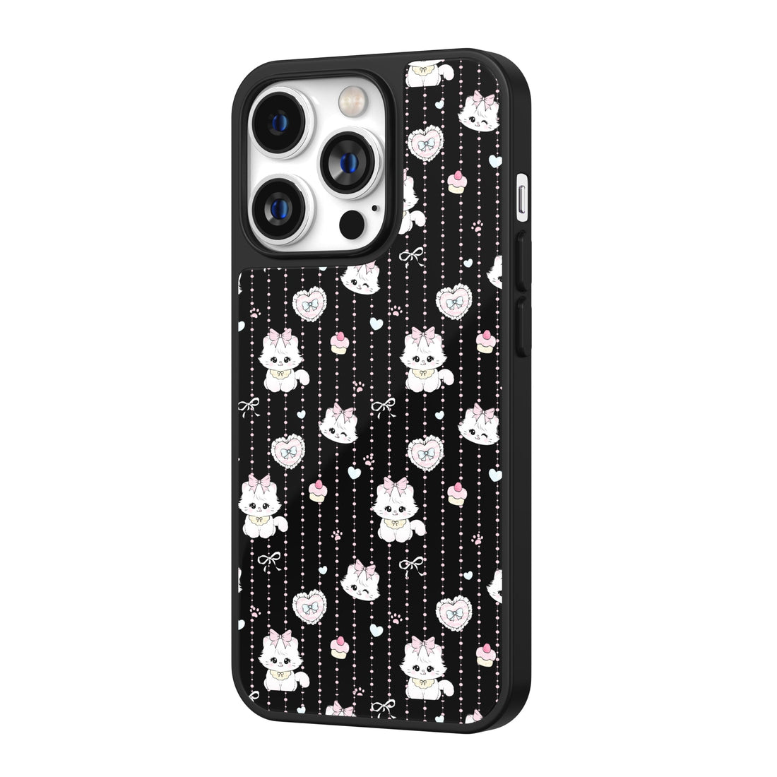 Sweetheart Kitty Drizzle iPhone Case