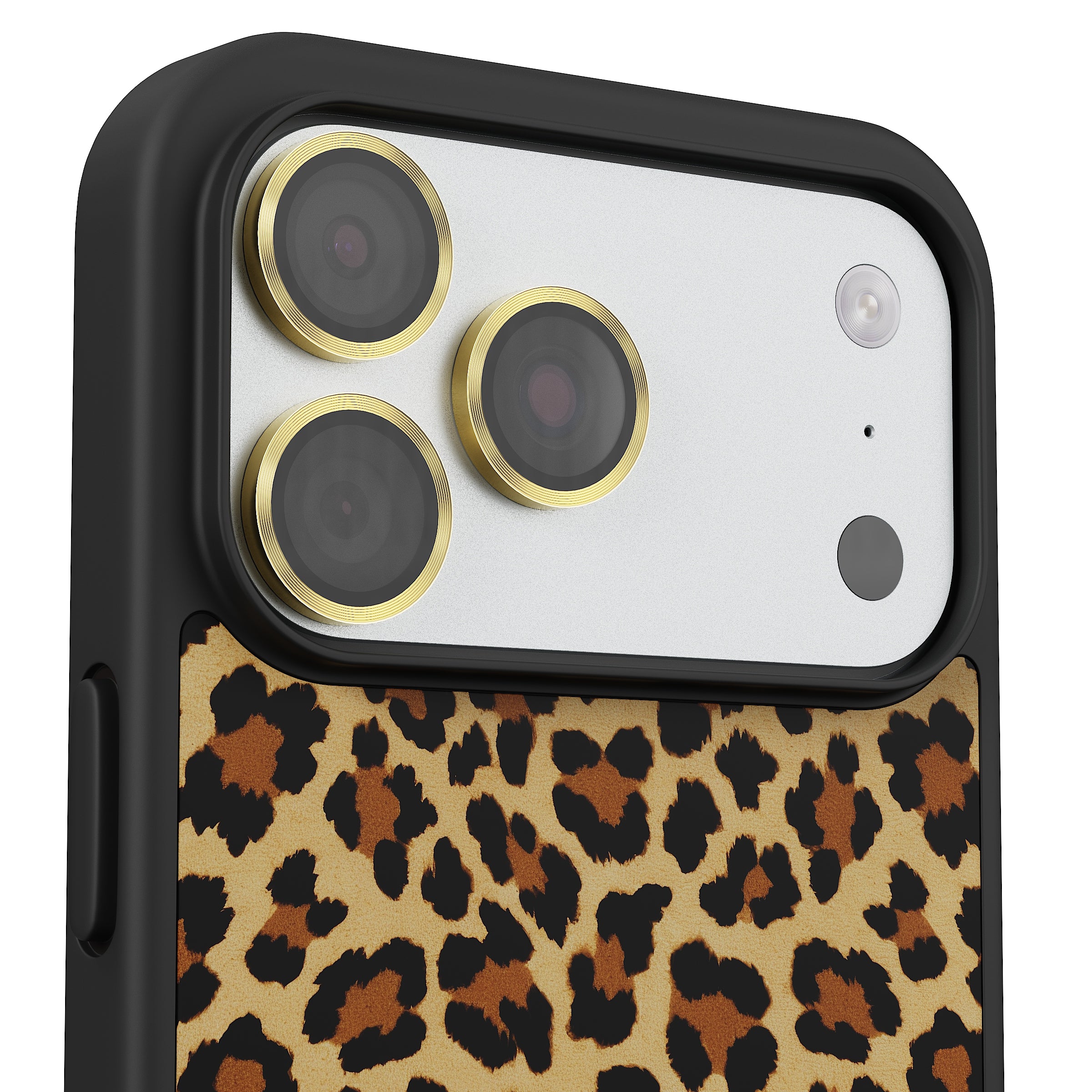 Gold Metal Lens Protector for iPhone, Aesthetic Phone Accessories